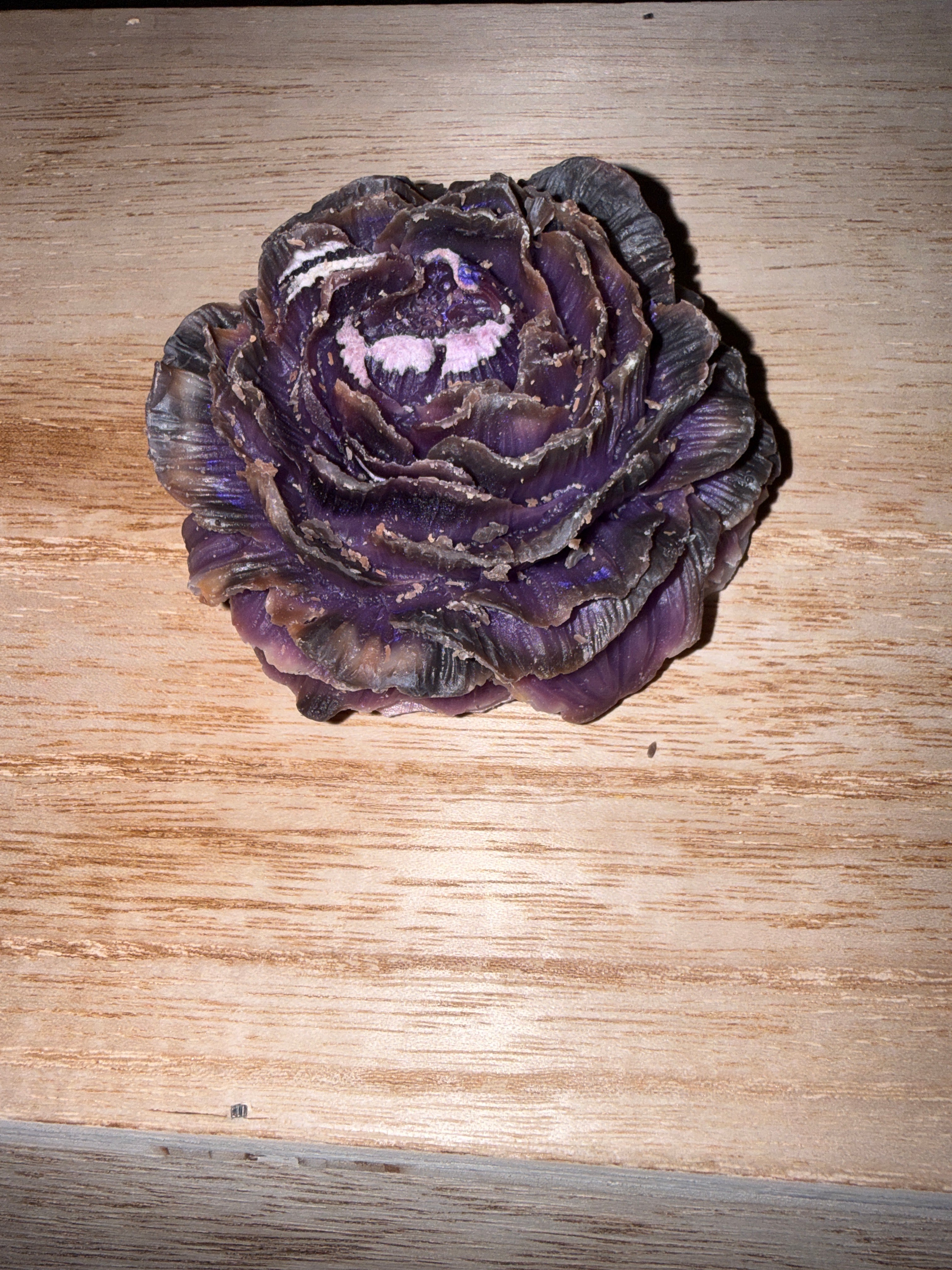 Black and purple Wax Flower Melt SALE